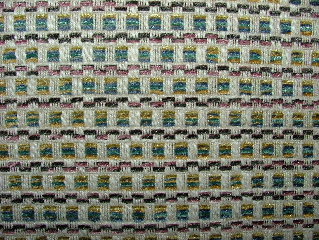 iLiv Woven Curtain Fabric 3.6 Metres Alvana Juniper Textured Cushion Upholstery1