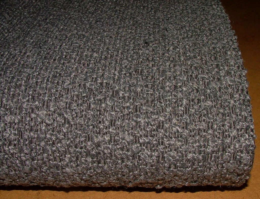 2.4 Metres iLiv Arlo Pewter Thick Boucle Fabric Upholstery Cushion Multi Use