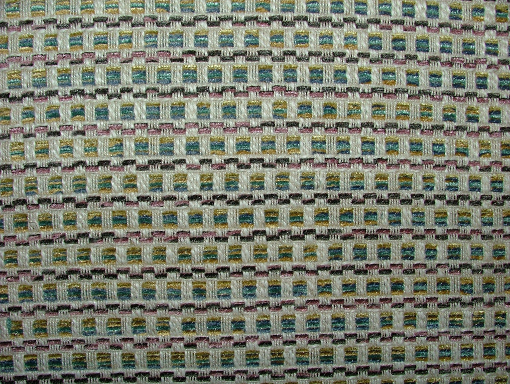 iLiv Woven Curtain Fabric 3.6 Metres Alvana Juniper Textured Cushion Upholstery0