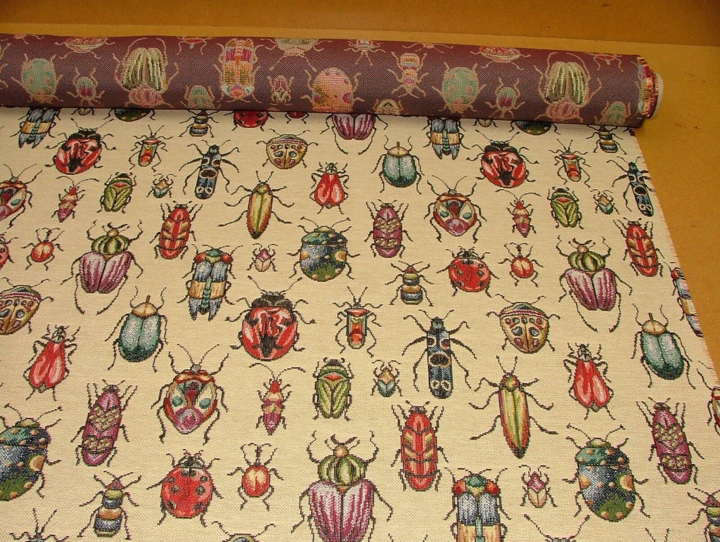 "Animal Tapestry" Designer Fabric Ideal For Upholstery Curtains Cushions Throws