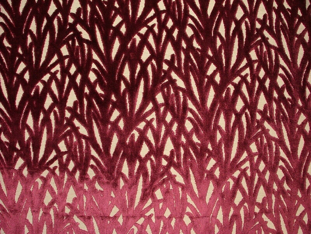 Arboretum Elderberry Thick Plush Velvet Curtain Upholstery Cushion Fabric