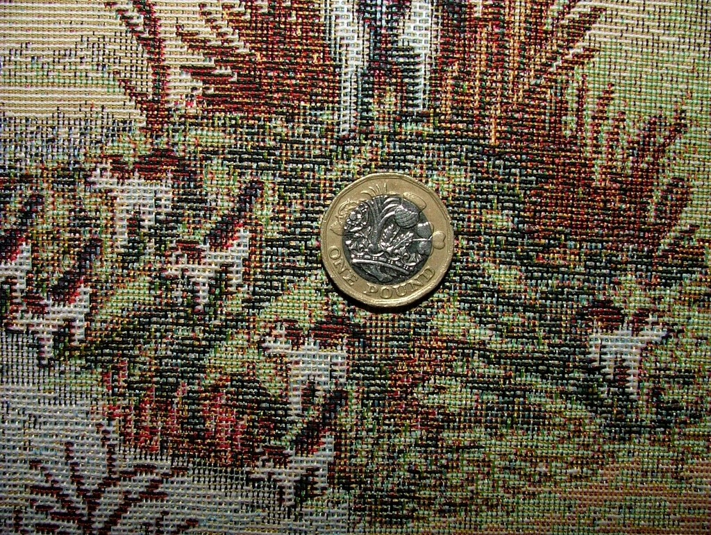 Horse And Hounds Hunting Tapestry Fabric Curtain Upholstery Cushion Blind Use