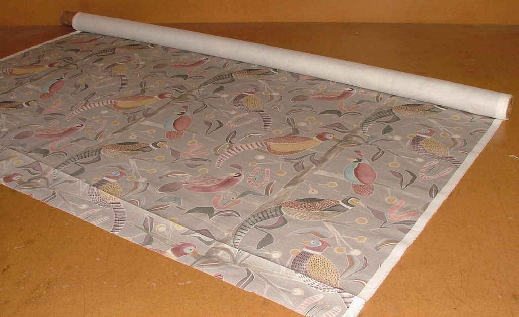 Voyage Maison Cotton Fabric Upholstery Cushion Curtain LOSSIE GRANITE  15 Metres8