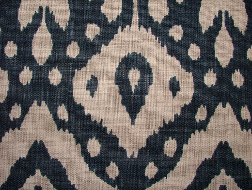 3.5 Metres iLiv Marrakech Ink Woven Cotton Fabric Cushion Curtain Upholstery