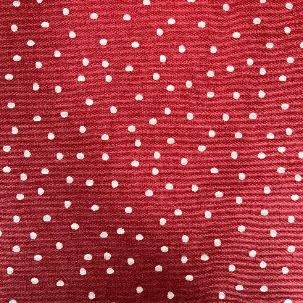 1.8 Metres iLiv Spotty Poppy Woven Cotton Fabric Cushion Curtain Upholstery3