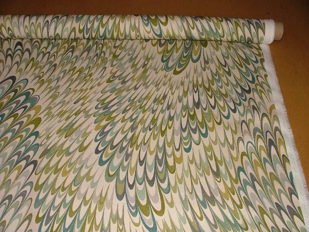 2.5 Metres Seraphina Moss 100% Cotton Curtain Upholstery Cushion Blind Fabric