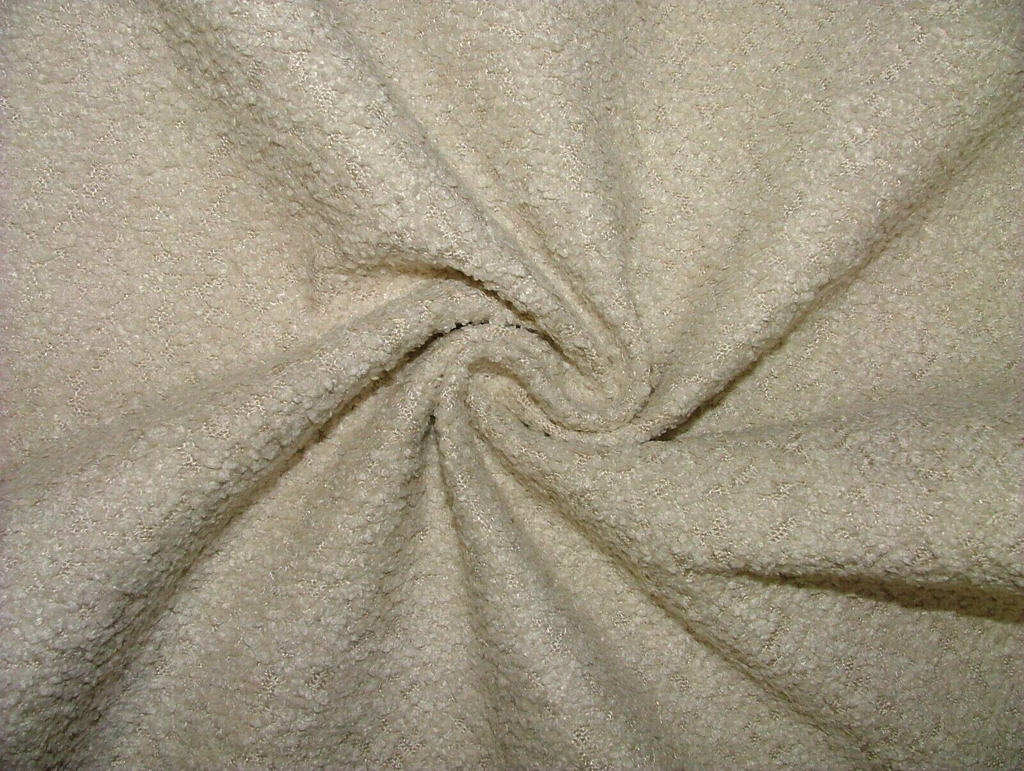 8 Metre Roll Beige Boucle  Fabric Upholstery Cushion Curtain Use