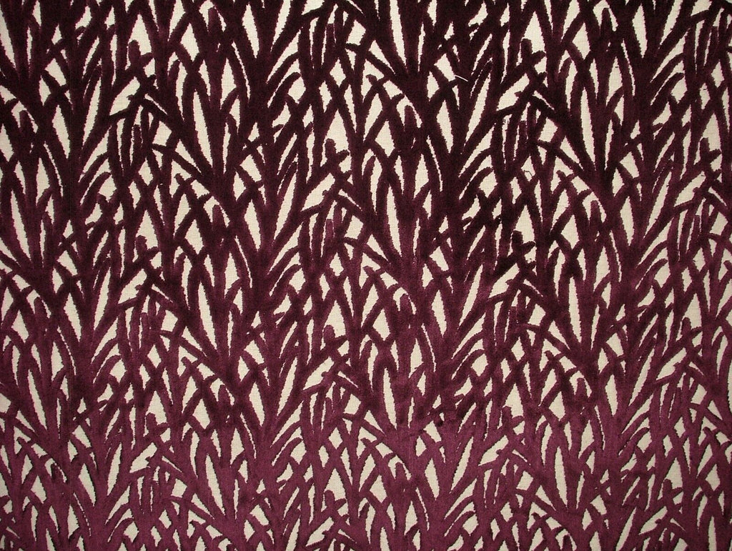 Arboretum  Bilberry Extra Thick Plush Velvet Curtain Upholstery Cushion Fabric