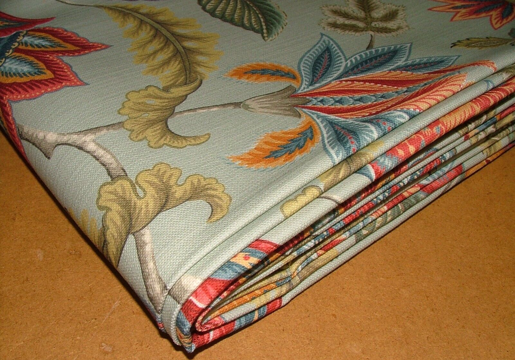 3.1 Metres iLiv Sarita Eau De Nil Woven Cotton Fabric Cushion Curtain Upholstery