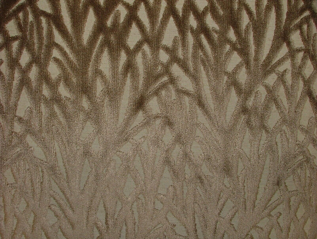 Arboretum Taupe Extra Thick Plush Velvet Curtain Upholstery Cushion Fabric