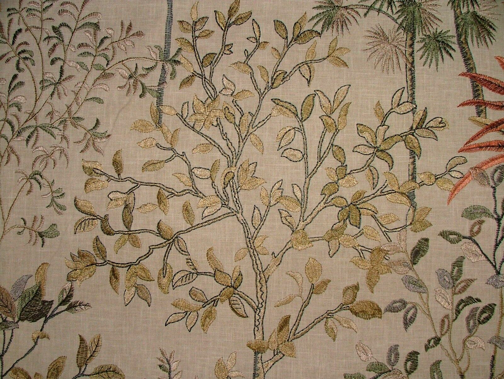 83cm Takara Willow Embroidered Fabric Curtain Upholstery Cushion Fabric