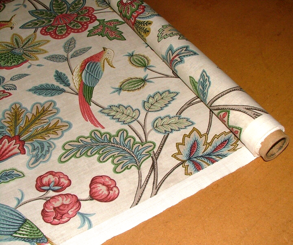 iLiv Woven Cotton Fabric 1.2 Metre Chanterelle Chintz Cushion Curtain Upholstery1