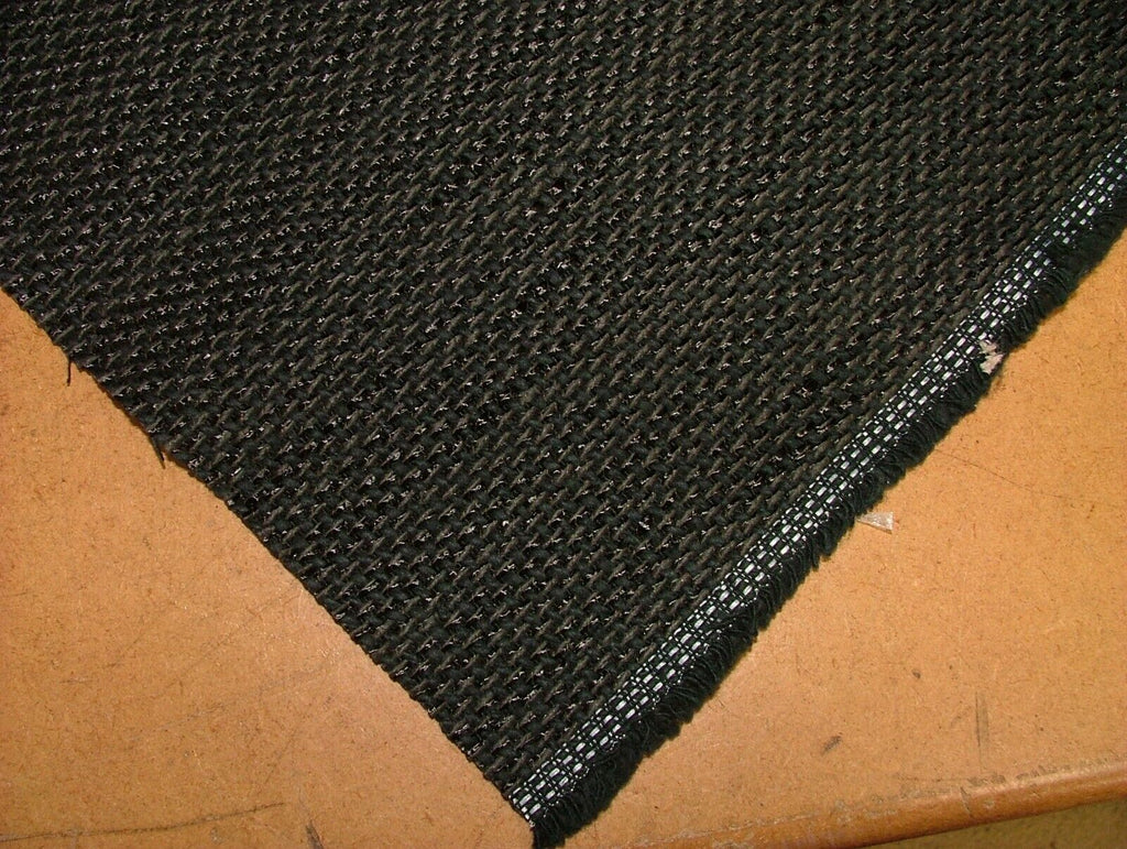 22 Metres Romo Loures Jet Black Woven Fabric Upholstery Curtain Cushion Use