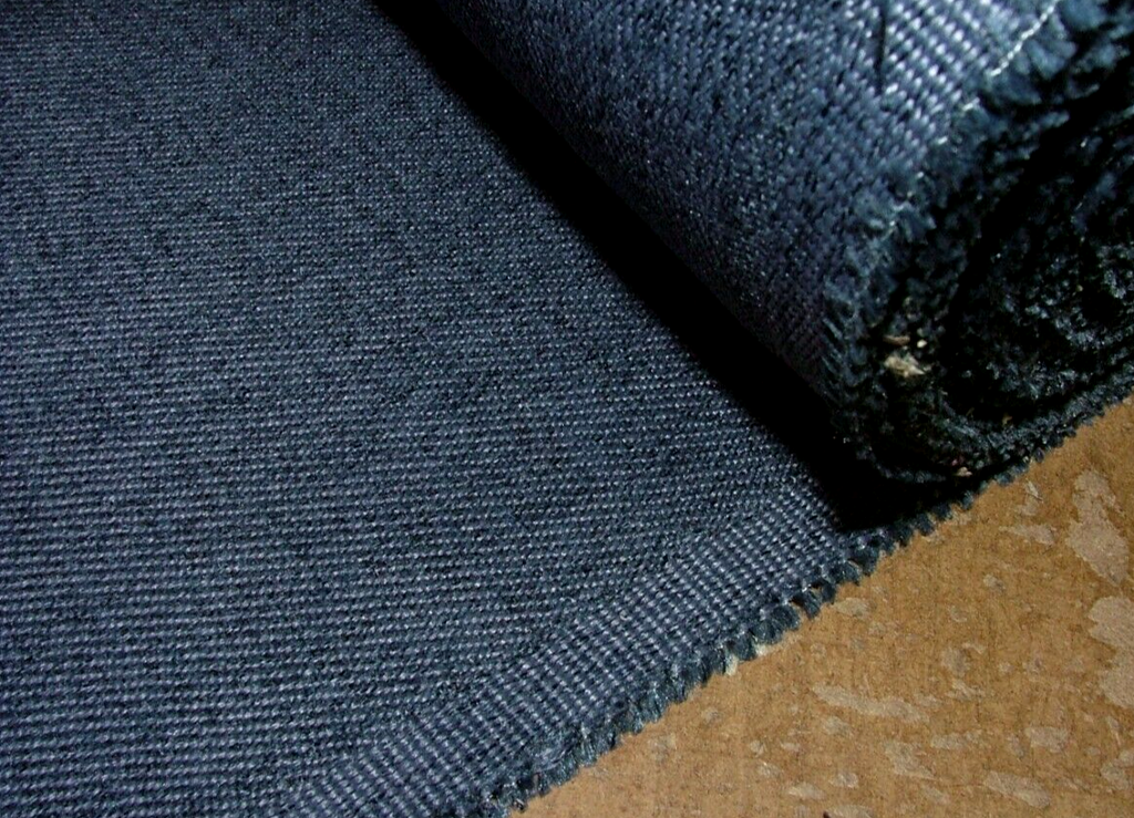 18 Metres Yacht Blue Woven Jacquard Fabric - Upholstery Cushion Use RRP £594.00
