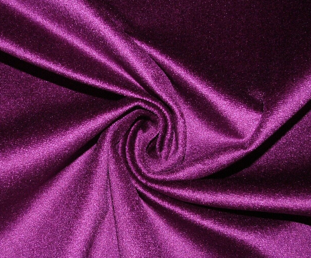 11 Metres Magenta Velvet Fabric Curtain Upholstery Cushion RRP £385.00