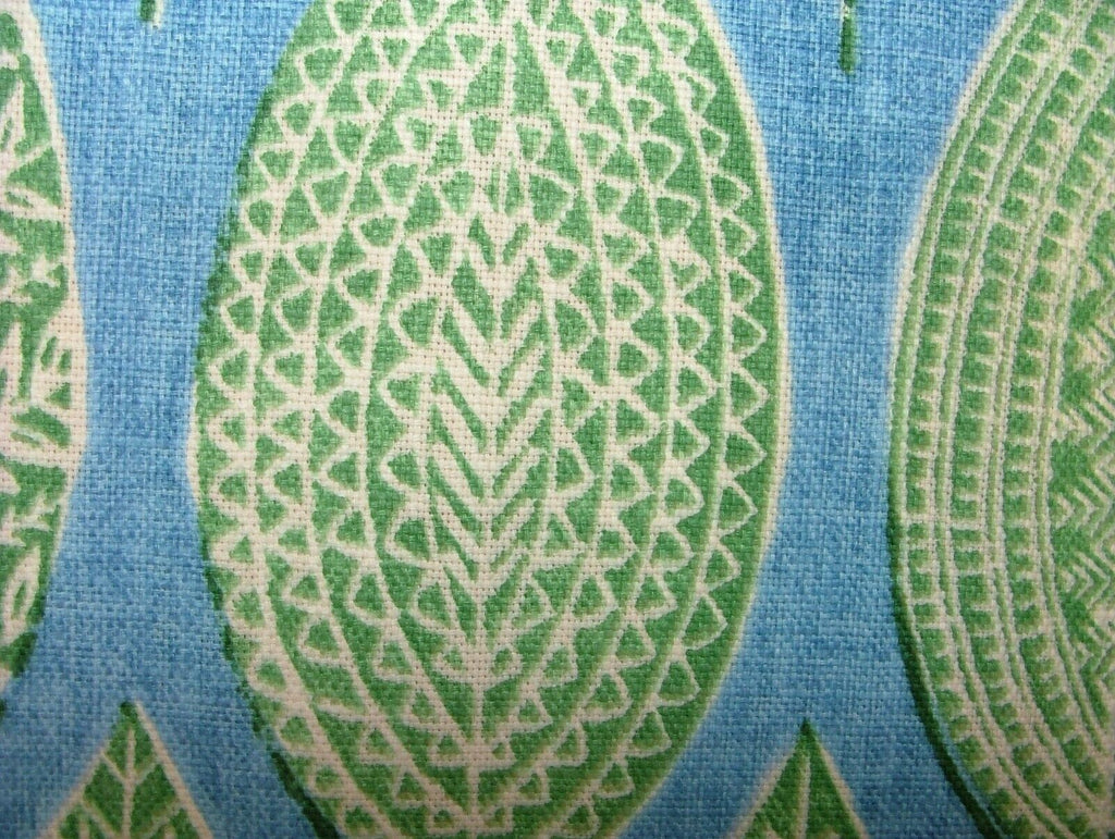 3.2 Metre iLiv Malabar Topaz 100% Cotton Ikat Fabric Cushion Curtain Upholstery