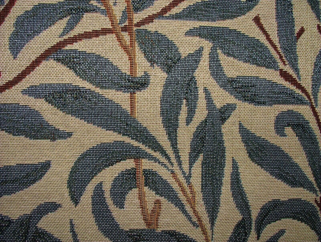 William Morris Willow Bough Blue Tapestry Curtain Upholstery Cushion Fabric