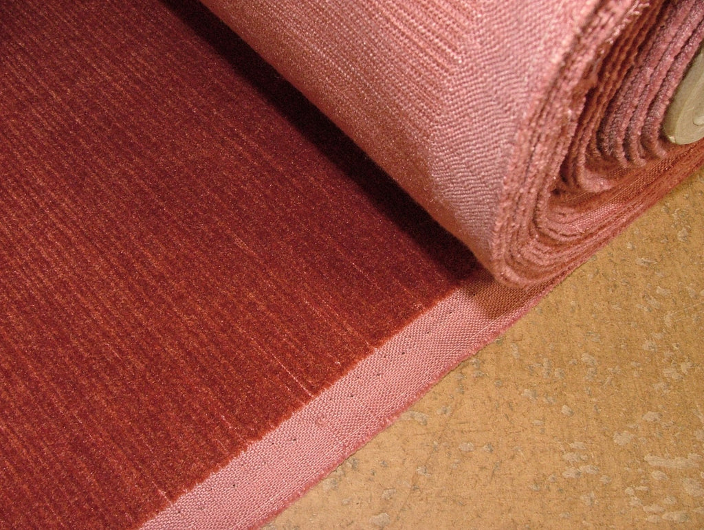 Romo Velvet Fabric Cocao Brown Heavyweight Curtain Upholstery Cushion 6.6 Metres1