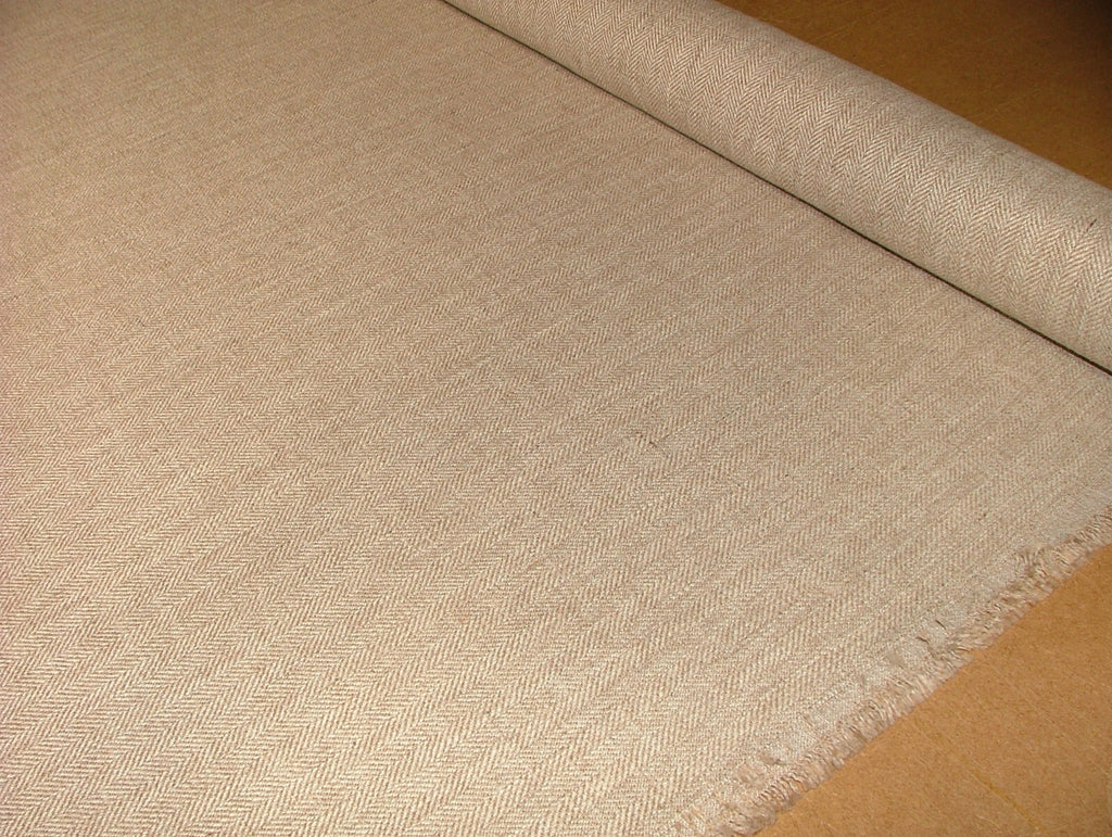 2.1 Mètres ILIV Jacob Naturel Tissu à Chevrons Tapisserie Coussin Rideau5