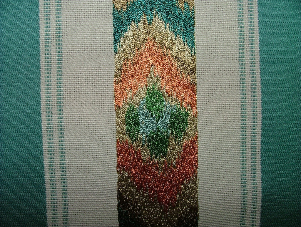 1 Metre iLiv Siris Aquarelle Woven Jacquard Curtain Upholstery Ikat Fabric10