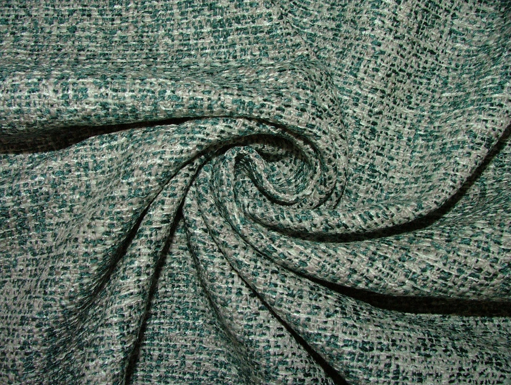 Romo Upholstery Curtain Fabric Viridian Green Textured Woven  Cushion 19 Metres5
