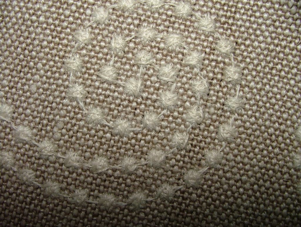 Mark Alexander Romo Fabric Embroidered Curtain Linen RRP £1425.70 -  5.3 Metres10