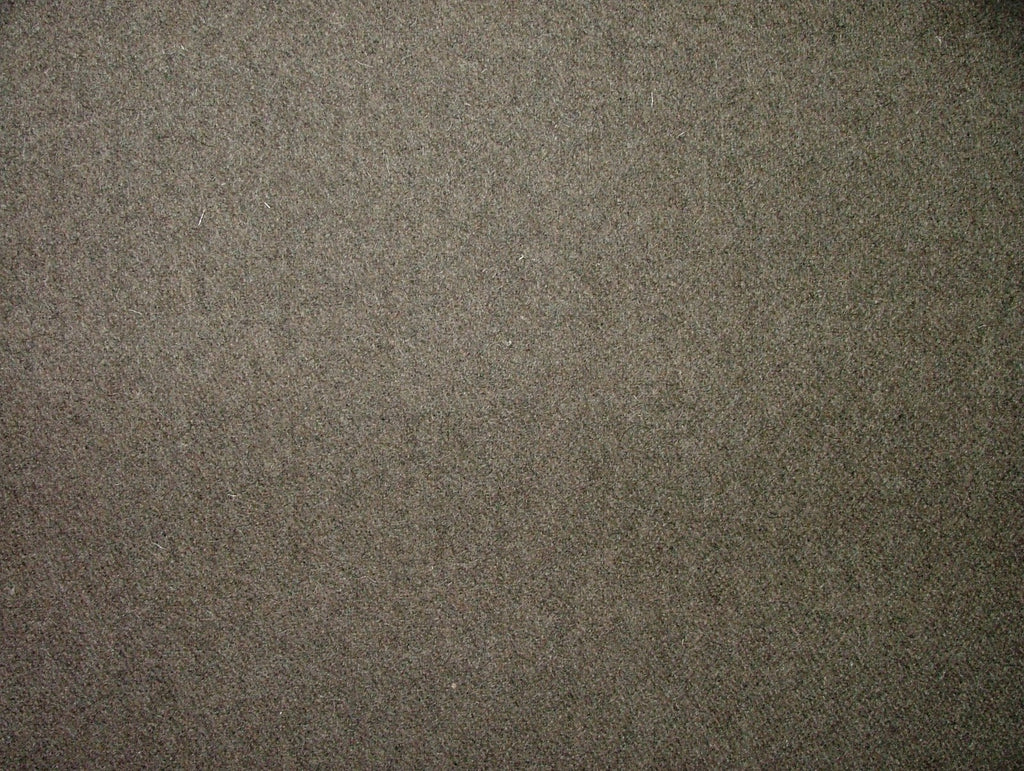100% Wool Upholstery Fabric Romo Coffee Brown Flame Retardant - 6.2  Metre Roll5