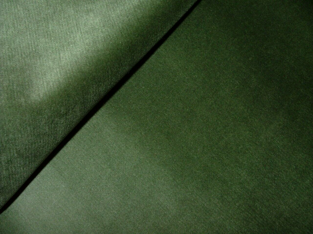 10 Metre Romo Verde Green Velvet Fabric Curtain Upholstery Cushion RRP £1650.00