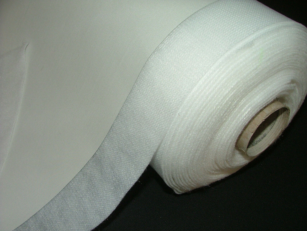 Bonded Interlining With 3 Pass Blackout Thermal Curtain Lining Ivory And White