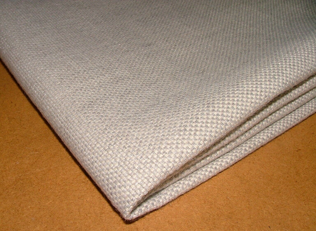1 Metre Mark Alexander Veranda Hopsack Sepia Linen Fabric Upholstery RRP £93.00