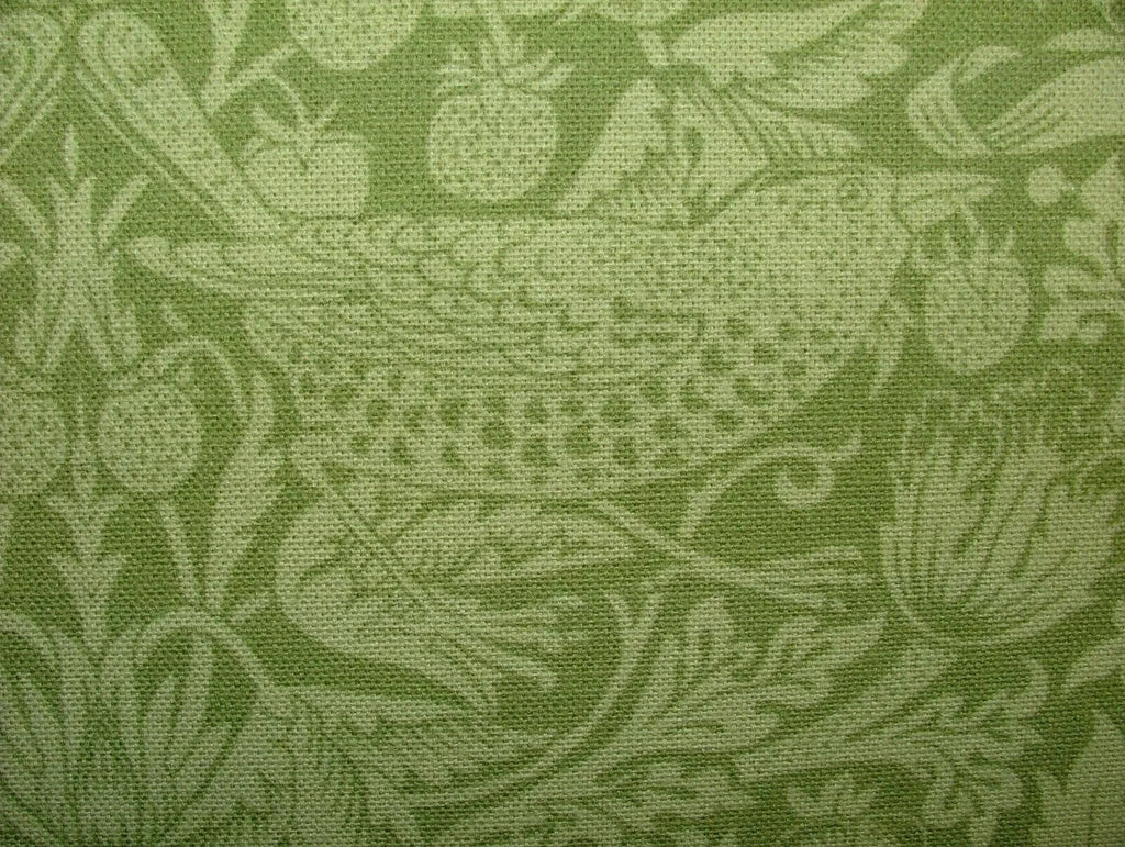 32 Metre William Morris Strawberry Thief Apple Curtain Upholstery Cushion Fabric