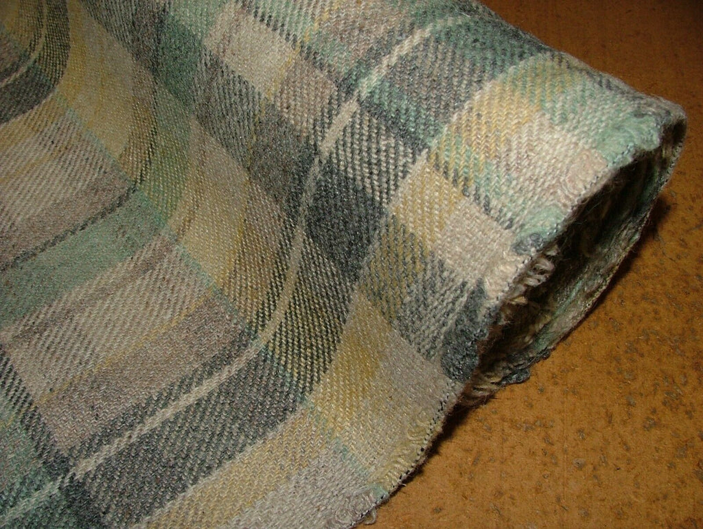 Glacier Highland Wool Blend Tartan Check Upholstery Grade Curtain Cushion Fabric