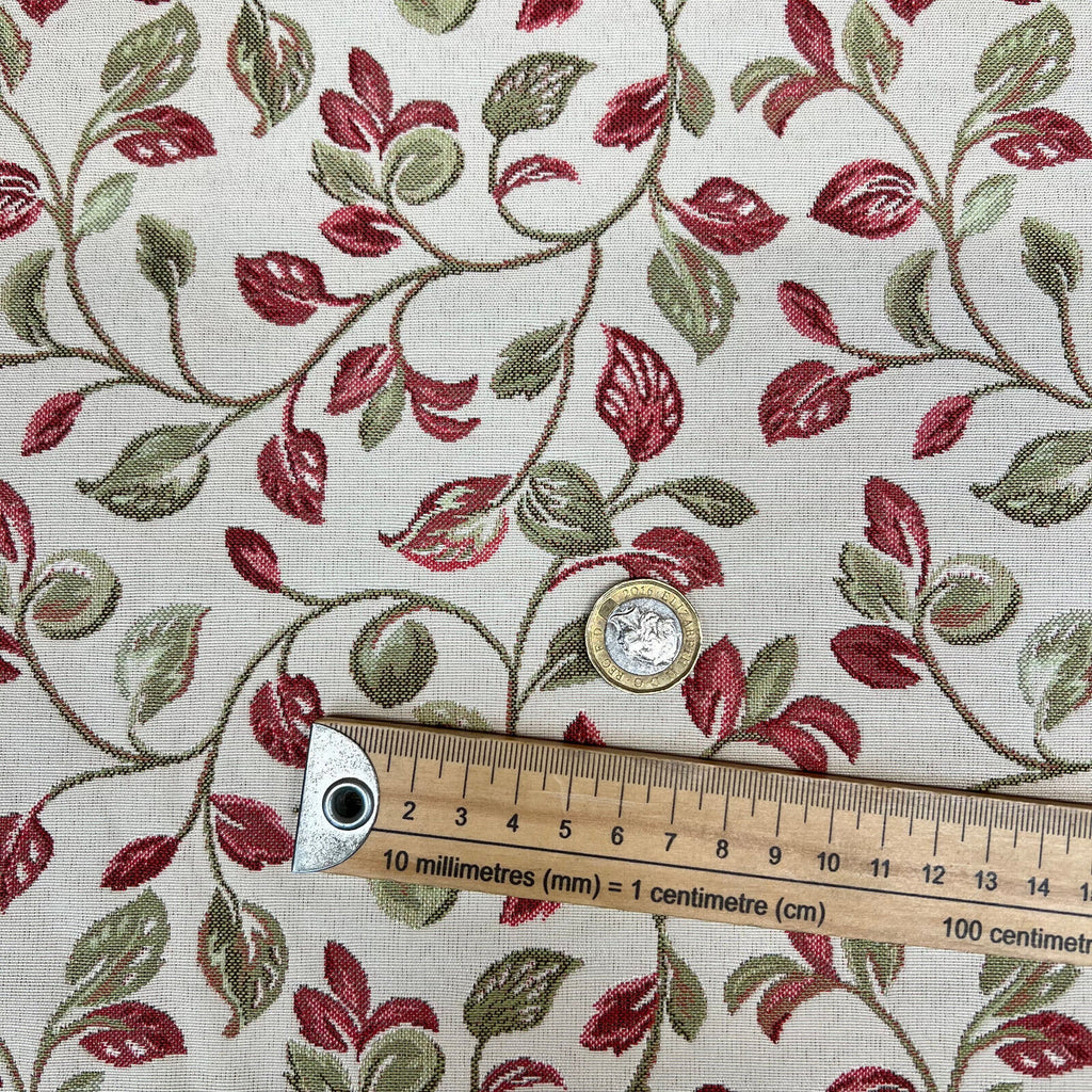 1.8 Metres iLiv Clarice Cherry Embroidered Fabric Curtain Upholstery Cushion