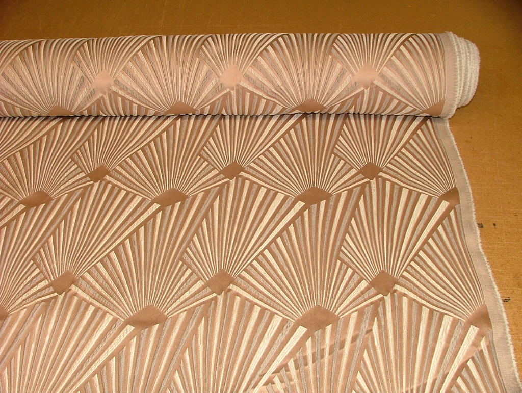 2 Metres iLiv Jazz Coral Woven Jacquard Curtain Upholstery Cushion Fabric2