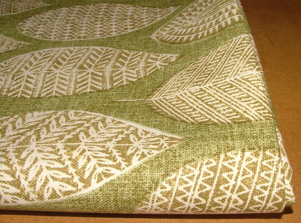 2.4 Metres iLiv Malabar Pistachio Woven Cotton Fabric Cushion Curtain Upholstery