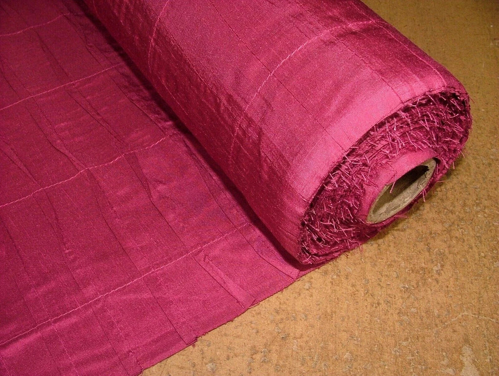Romo Silk Curtain Fabric Azalea Pink Pleated Upholstery Cushion  - 19.5 Metres3