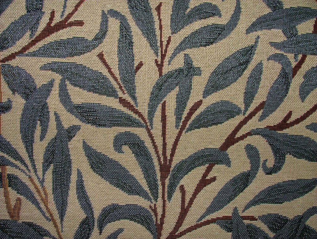 William Morris Willow Bough Blue Tapestry Curtain Upholstery Cushion Fabric