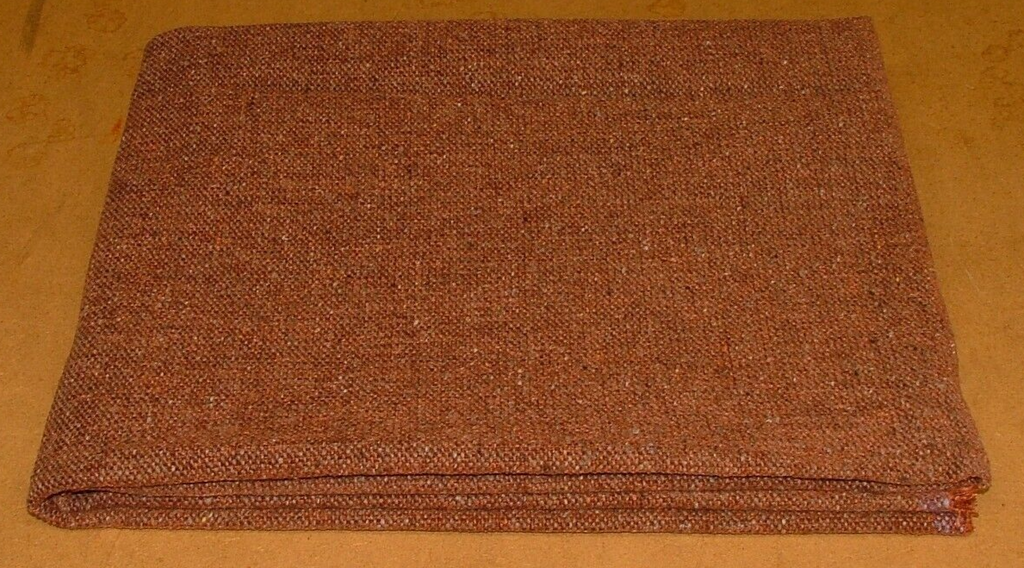 Romo Chenille Upholstery Fabric 65cm Fleck Eco Rust Cushion Craft RRP £61.755