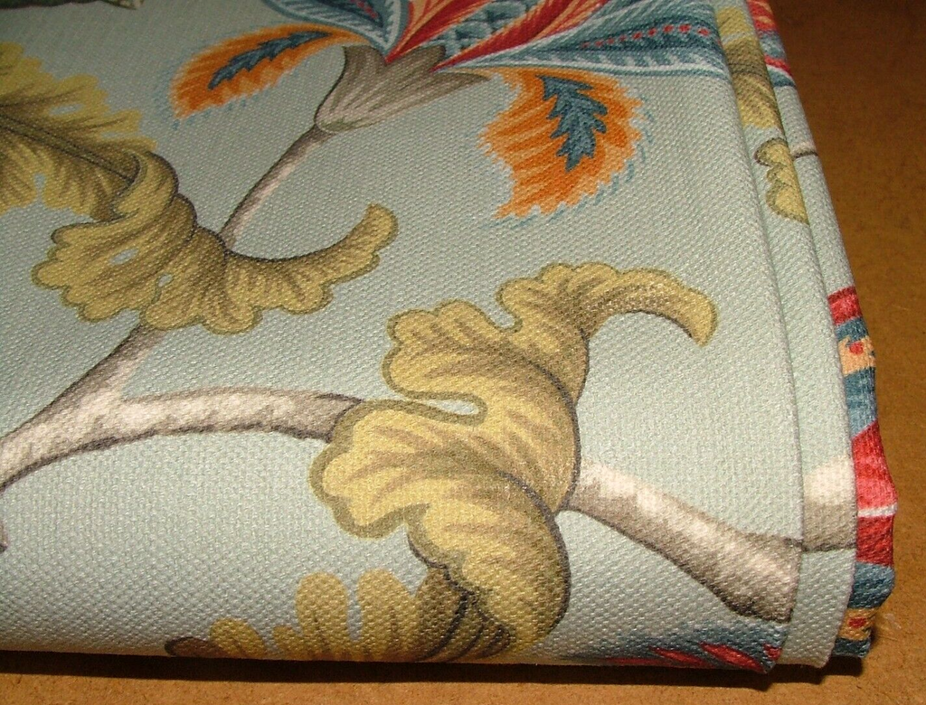 3.1 Metres iLiv Sarita Eau De Nil Woven Cotton Fabric Cushion Curtain Upholstery