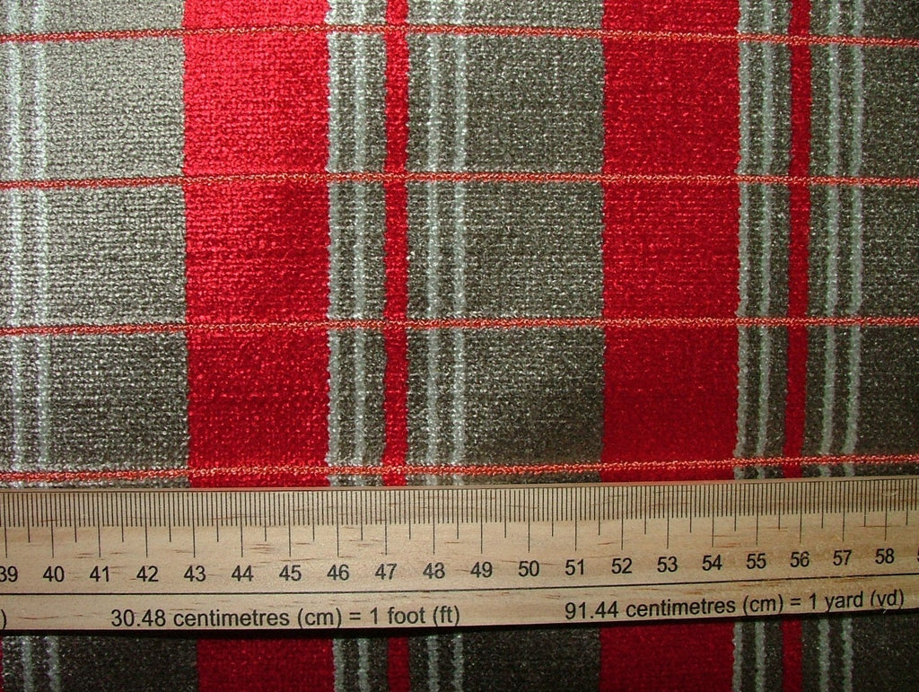 London Underground Upholstery Fabric Southbank Line Ruby RRP £1290.00 - 10 Metre13