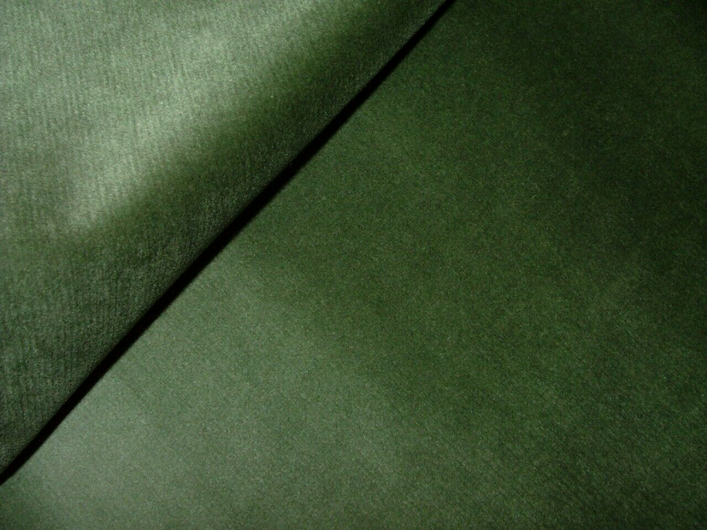 10 Metre Romo Verde Green Velvet Fabric Curtain Upholstery Cushion RRP £1650.005