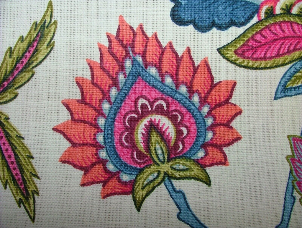 4.7 Metre iLiv Summer Hot Pink 100% Cotton Fabric Cushion Curtain Upholstery Use