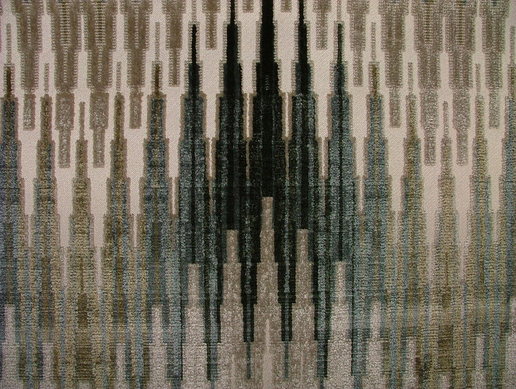 3.2m Romo Quintero Gunmetal Velvet Fabric Upholstery Cushion Curtain RRP £502.40