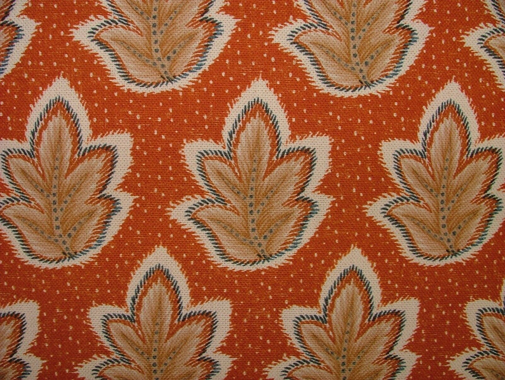 Foliage Fall Leaf 100% Cotton Fabric Curtain Cushion Upholstery Blinds Craft Use