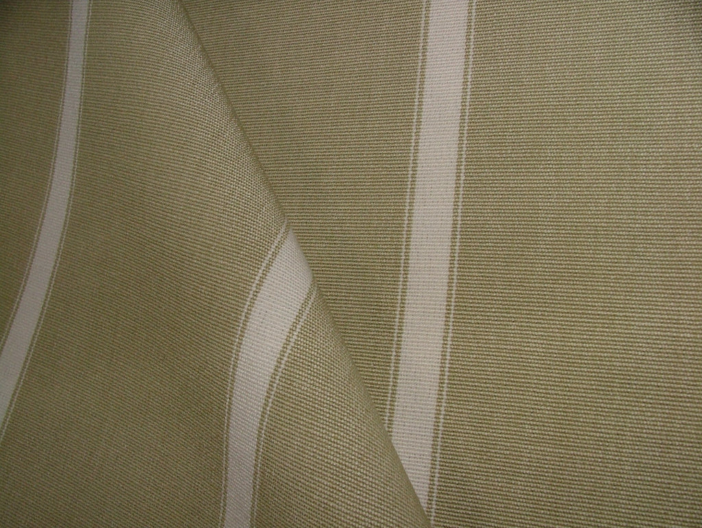 iLiv Woven Curtain Fabric 3.1 Metres Waterbury Olive Stripe Upholstery Cushion3