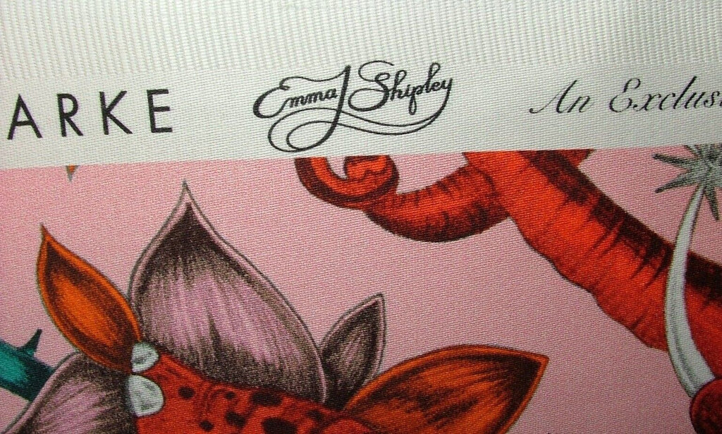 Emma J Shipley Fabric Zambezi Blush Cotton Curtain Upholstery Cushion  Fabric