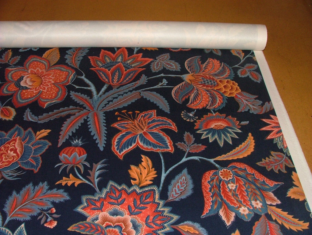 3 Metres iLiv Sarita Sapphire Velvet Fabric Cushion Curtain Upholstery6