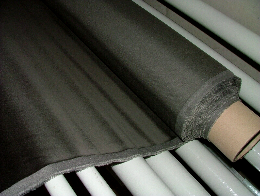 Romo Velvet Curtain Fabric 11.4 Metres Carbon Grey Upholstery Cushion RRP £15904