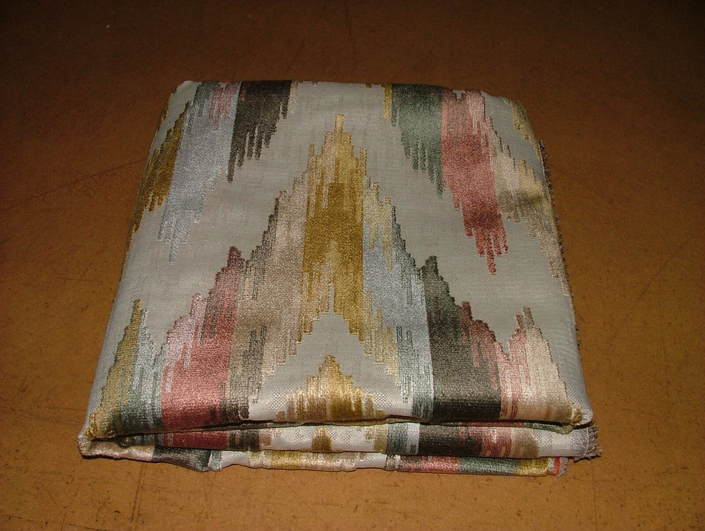 2 Metre Omega Blush Flame Retardant Velvet Fabric Upholstery Cushion Use9