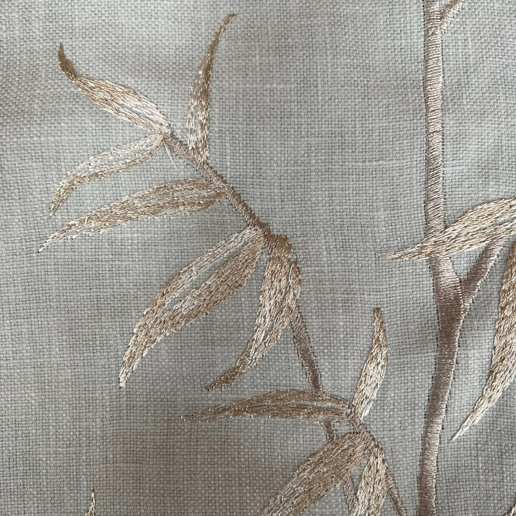 2.9 Metres iLiv Sumi Duckegg Embroidered Fabric Curtain Upholstery Cushion